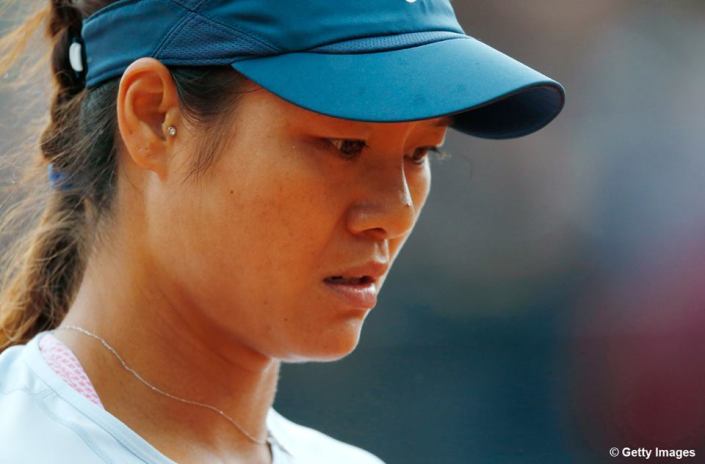 Li Na Roland Garros Roland Garros 2014 – 1. kör – 3-4 momentum – JadeArt