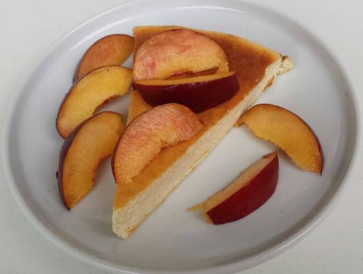 túrótorta és nektarin