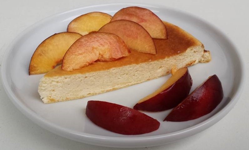 túrótorta nektarinnal