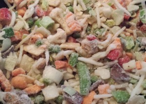 fagyasztott zöldség