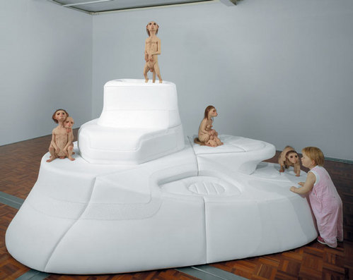 patricia-piccinini Leather Landscape, 2003