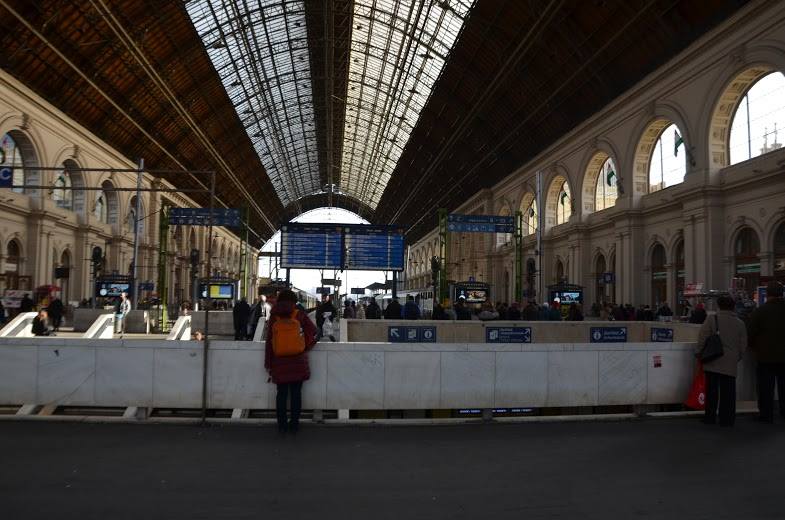 hátizsákkal bécsbe indulva