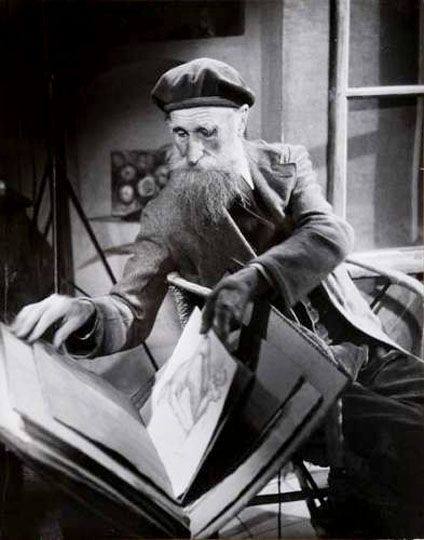 Aristide Maillol 1943 Photo by G. Karquel