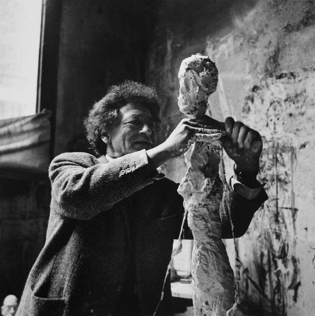 Giacometti working