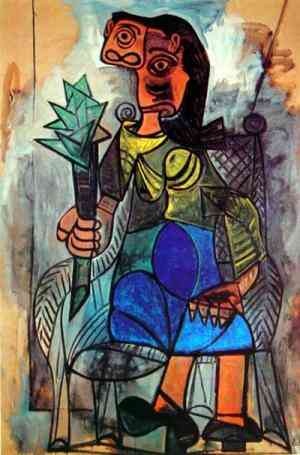 Picasso -Woman with an Artichoke