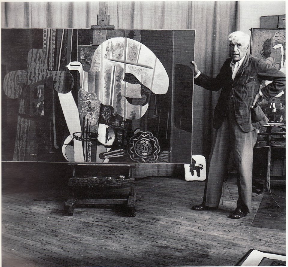 11 Georges Braque in his studio