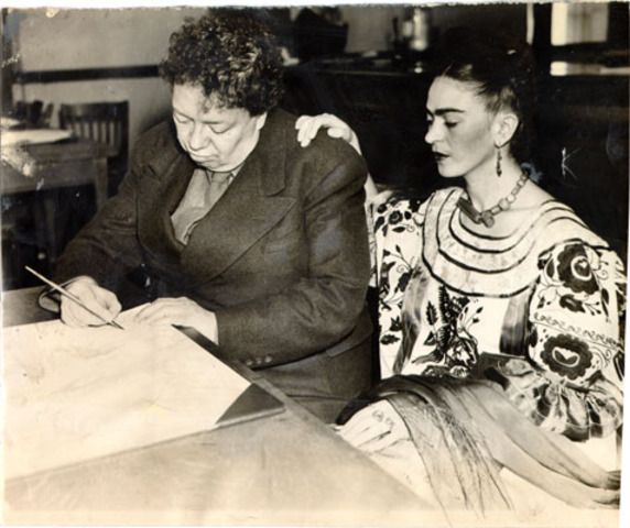 Diego Rivera and Frida Kahlo, who were divorced, married again at San Francisco City Hall in 1940