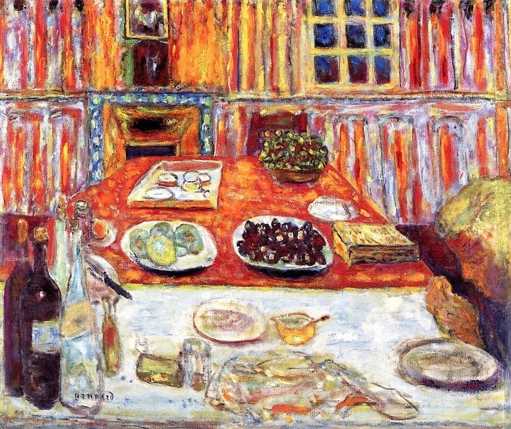 Pierre Bonnard Interior - Dining Room 1942-1946