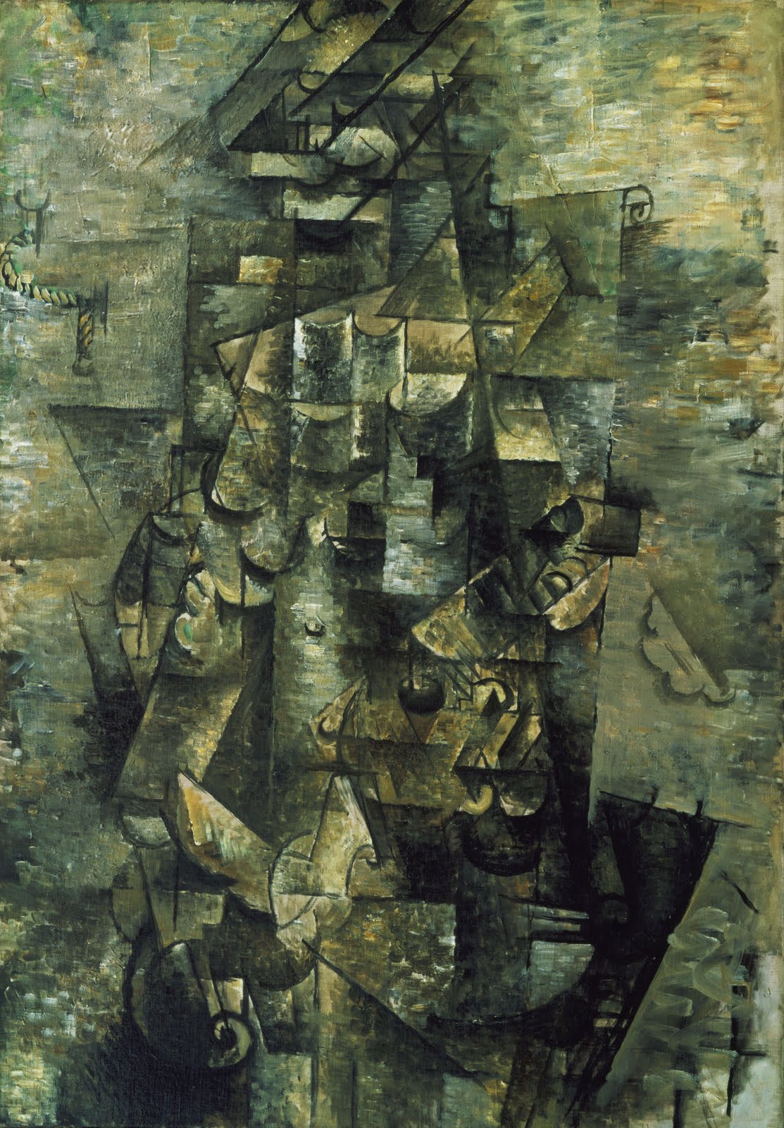 03 Georges Braque - Man with a Guitar
