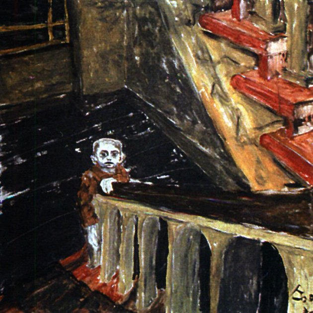 David Bowie Child in Berlin 1977