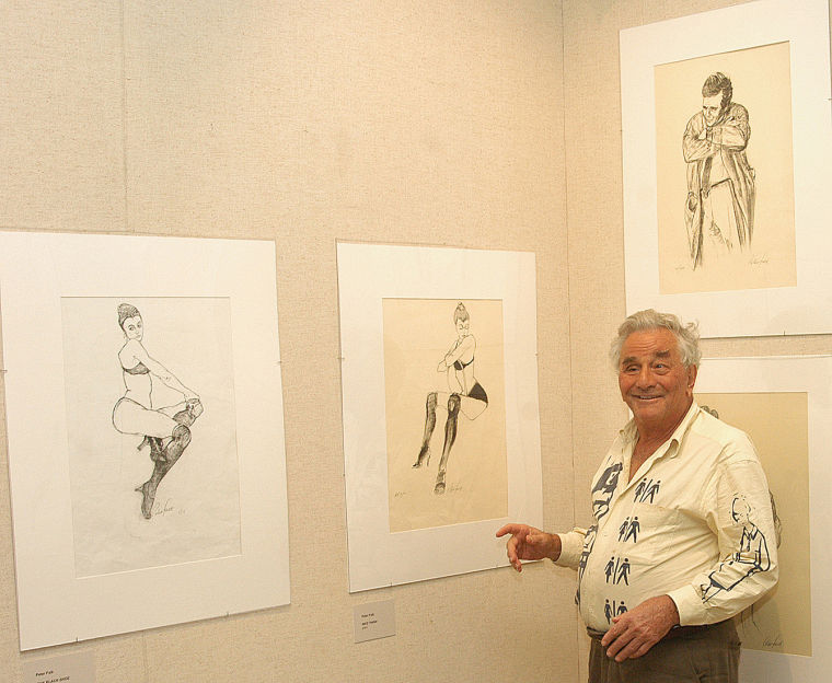Peter Falk at the Butler institute of American Art, Youngstown 2006