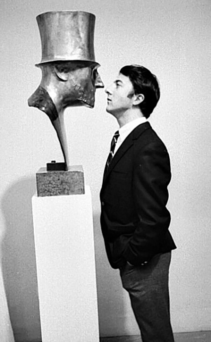 Dustin Hoffman at MoMA, NYC, 1968. Photo by Robert Goldberg.jpg
