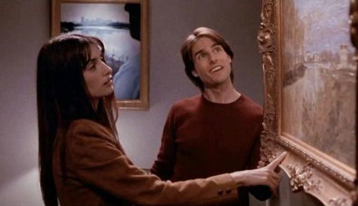 Sails at Argenteuil painting by Claude Monet in Vanilla Sky movie