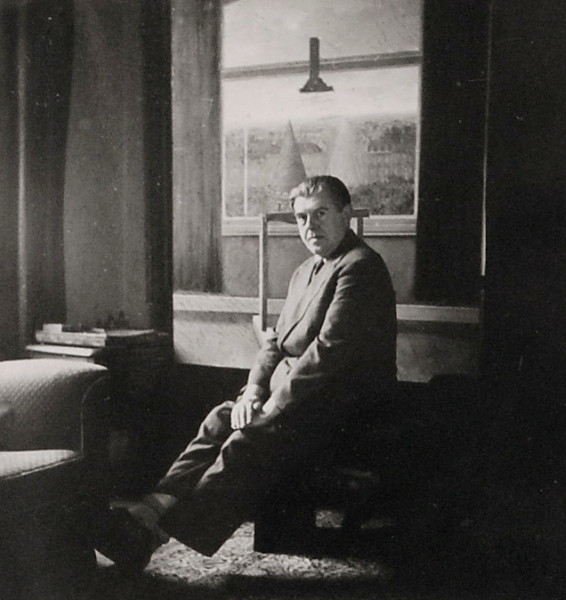 03. René Magritte, Self-Portrait in his studio, c. 1933