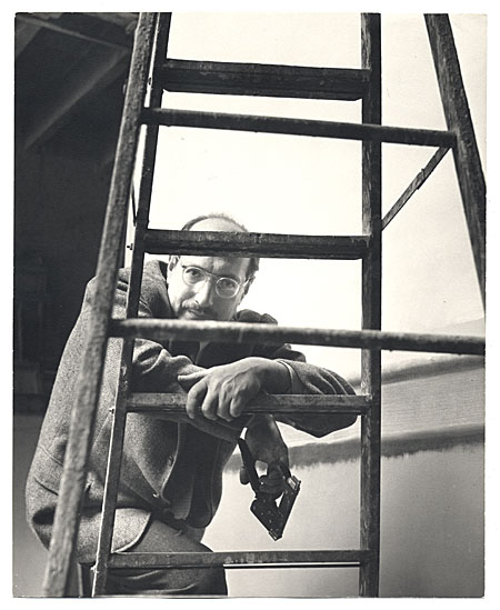 Mark Rothko in his studio, 1952 Photograph by Bell Reynal