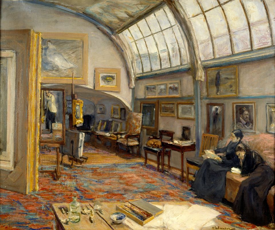 Max Liebermann (1847–1935) - Atelier