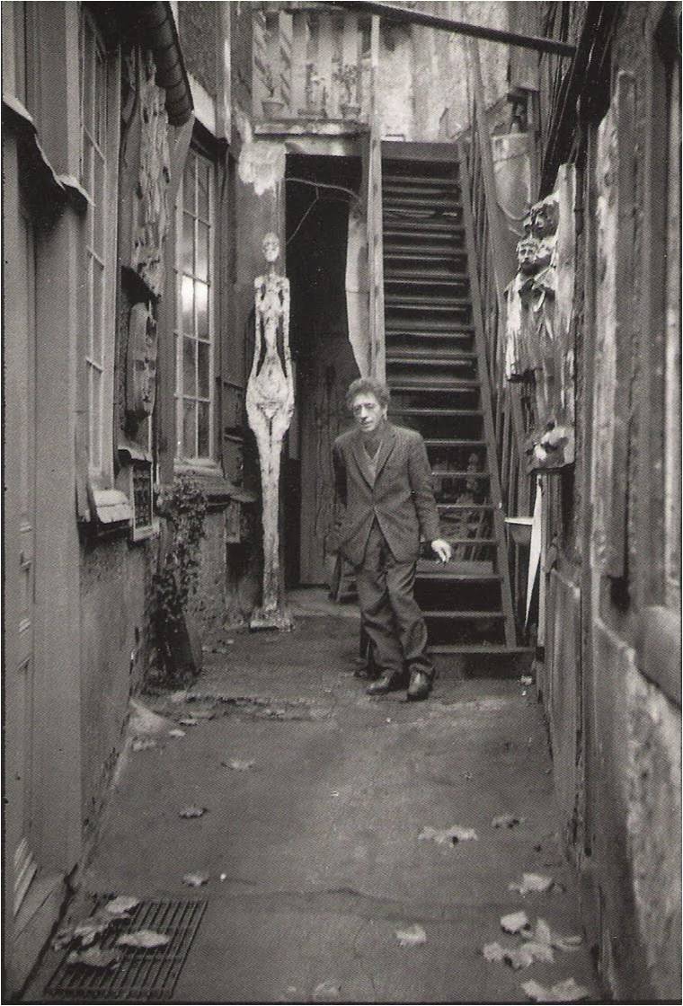 Alberto Giacometti. 1961. Son atelier, rue Hippolyte Maindron, Paris XIV
