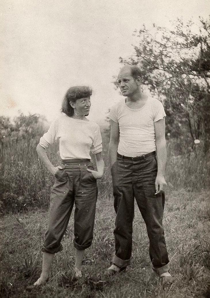 Jackson Pollock and His Wife Lee Krasner
