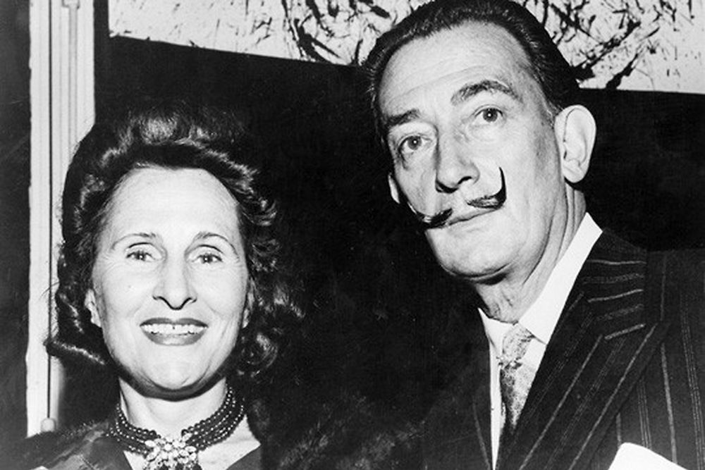 Salvador Dalí and Gala 1960s