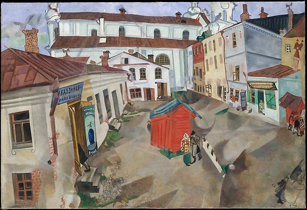 Marc Chagall The Marketplace, Vitebsk 1917