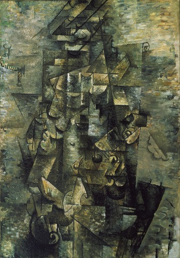 Georges Braque (French, 1882–1963) Man with a Guitar 1911-12 MOMA