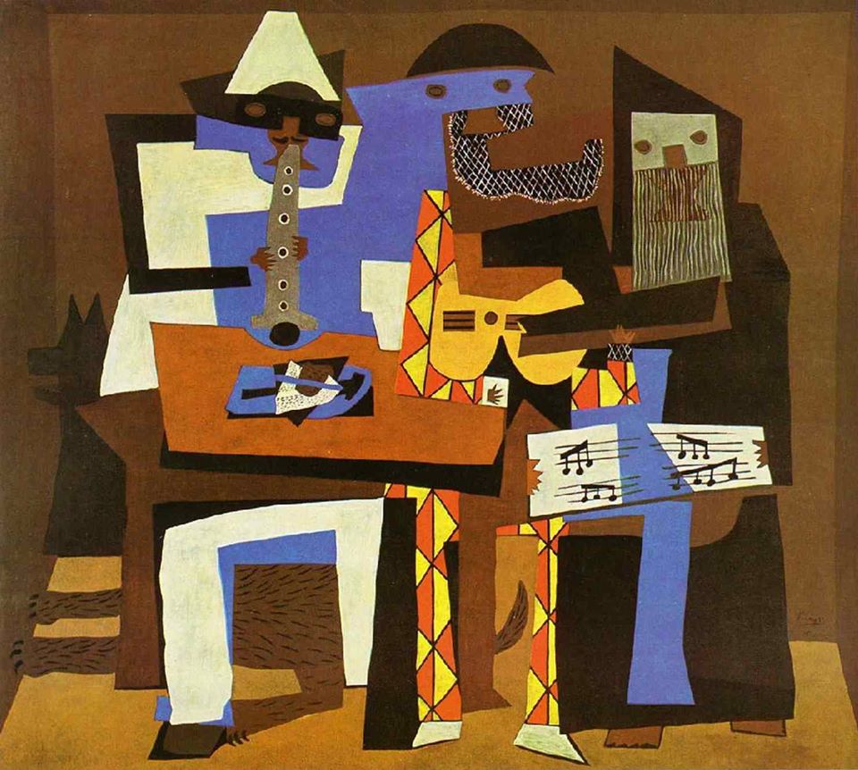 Pablo Picasso Three Musicians 1921