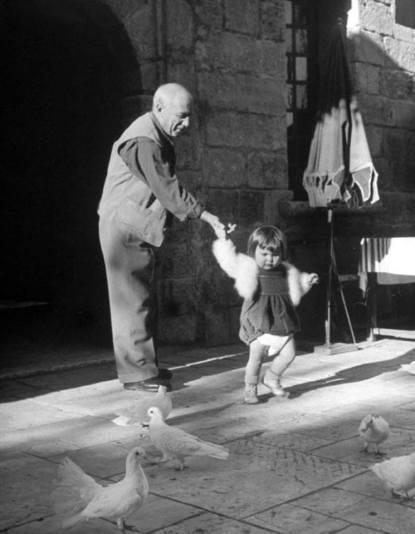 Pablo Picasso and his daughter Paloma, 1951 Photo by Dmitri Kessel—The LIFE Picture Collection_Getty Images.jpg