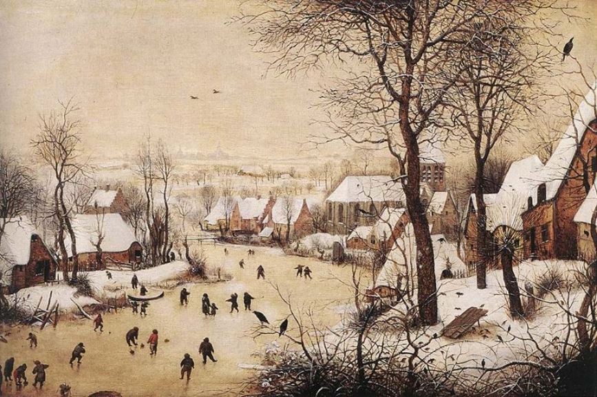 Breughel_Winter Landscape withh skaters