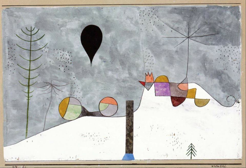 Paul Klee (German, born in Schwitzerland, 1879-1940)_Winterbild 1930
