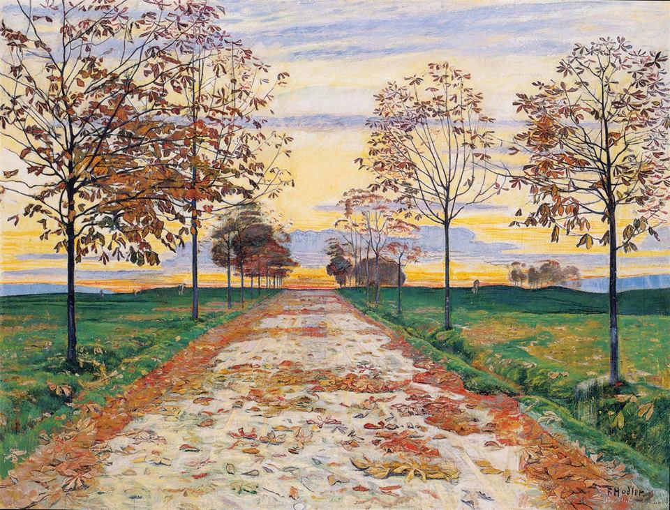 Ferdinand Hodler (Swiss, 1853–1918) Autumn Evening ca. 1892-1893.jpg