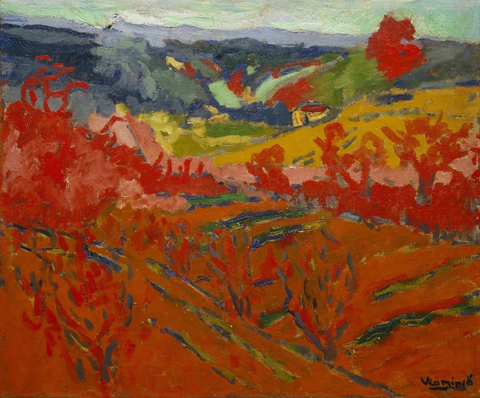 Maurice de Vlaminck (French, 1876–1958)_Autumn Landscape ca. 1905