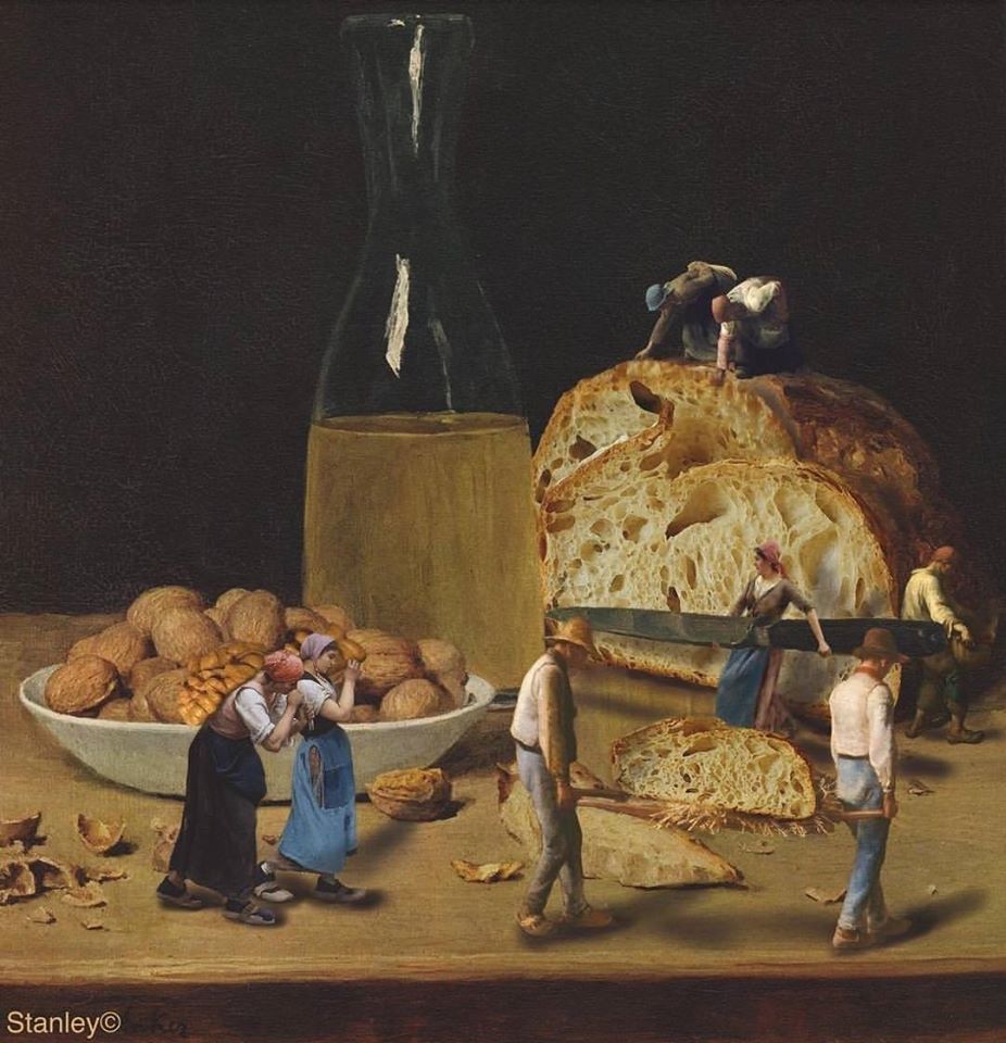 Crumbles by Argentine visual artist Stanley Gonczanski